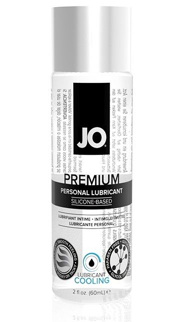 Охлаждающий лубрикант на силиконовой основе JO Personal Premium Lubricant Cooling - 60 мл. - System JO - купить с доставкой в Якутске