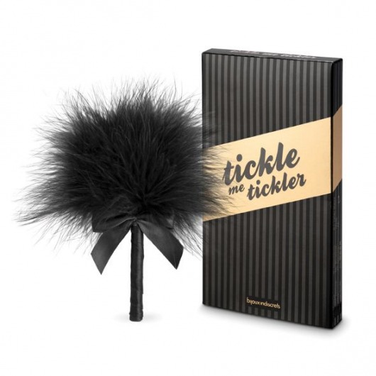 Пуховка для эротических игр Tickle Me Tickler - Bijoux Indiscrets - купить с доставкой в Якутске