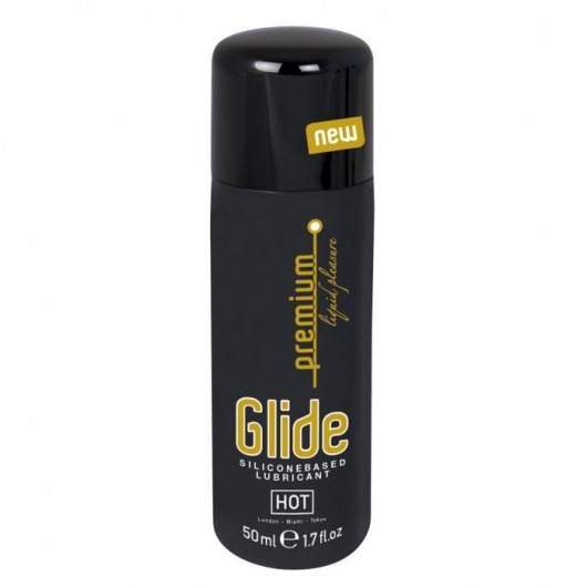 Интимный гель на силиконовой основе Premium Glide - 50 мл. - HOT - купить с доставкой в Якутске