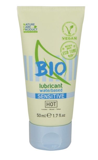 Органический лубрикант для чувствительной кожи Bio Sensitive - 50 мл. - HOT - купить с доставкой в Якутске