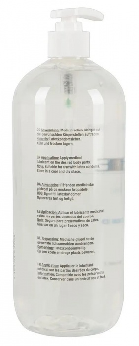 Гель-смазка на водной основе JUSTGLIDE - 1000 мл. - Orion - купить с доставкой в Якутске