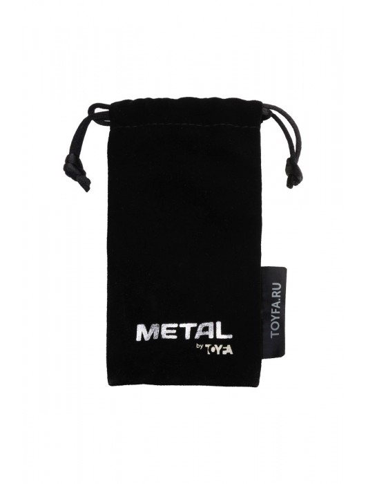 Серебристая анальная пробка с прозрачным кристаллом-сердцем - 8 см. - ToyFa - купить с доставкой в Якутске