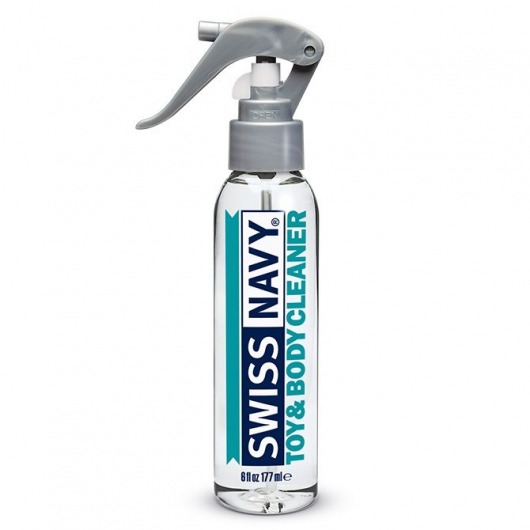 Очищающий спрей для игрушек и тела Swiss Navy Toy   Body Cleaner - 177 мл. - Swiss navy - купить с доставкой в Якутске