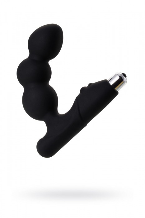 Чёрный вибростимулятор простаты Erotist - Erotist Adult Toys - в Якутске купить с доставкой