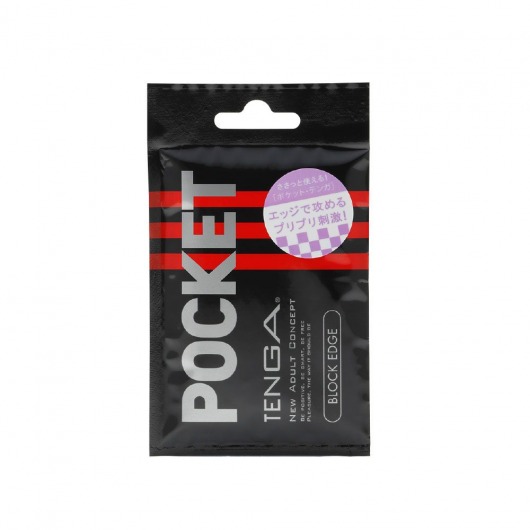 Карманный мастурбатор BLOCK EDGE - Tenga - в Якутске купить с доставкой