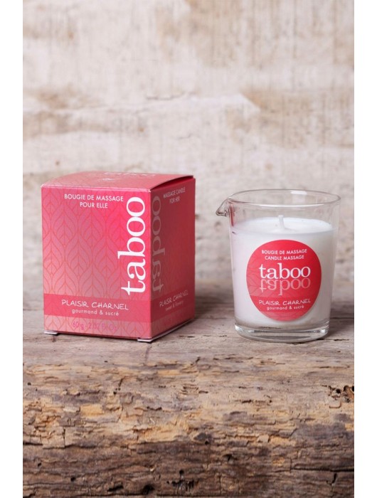 Массажное аромамасло с афродизиаками для женщин RUF Taboo Plaisir charnel - 60 гр. - RUF - купить с доставкой в Якутске