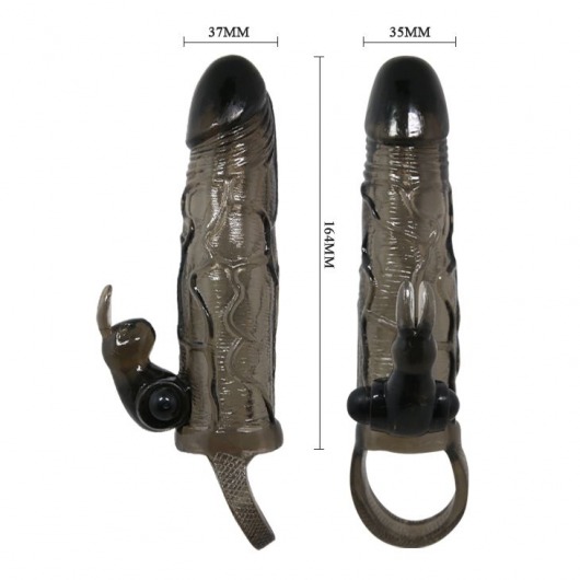 Насадка на член с вибрацией Sex Expert Your New Form - Sex Expert - в Якутске купить с доставкой