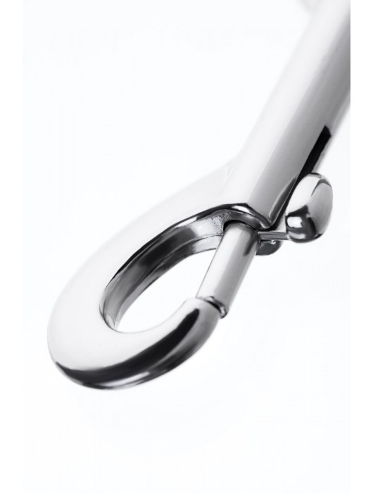 Серебристый двухсторонний карабин TOYFA Metal - ToyFa - купить с доставкой в Якутске