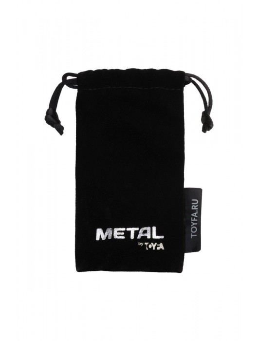 Серебристый двухсторонний карабин TOYFA Metal - ToyFa - купить с доставкой в Якутске