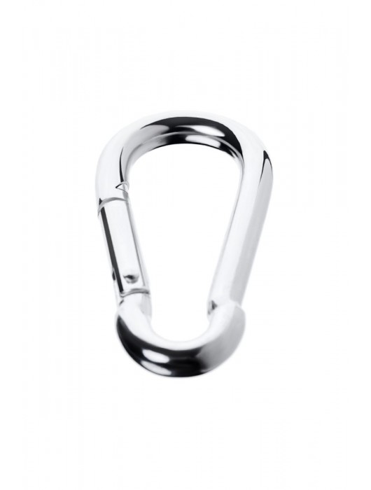 Серебристый карабин TOYFA Metal - ToyFa - купить с доставкой в Якутске