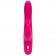 Розовый перезаряжаемый вибратор Rabbit Slimline Curve Rechargeable - 24 см. - Happy Rabbit купить в Якутске с доставкой в Orgasmix.ru Розовый перезаряжаемый вибратор Rabbit Slimline Curve Rechargeable - 24 см. - Happy Rabbit