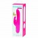 Розовый перезаряжаемый вибратор Rabbit Slimline Curve Rechargeable - 24 см. - Happy Rabbit купить в Якутске с доставкой в Orgasmix.ru Розовый перезаряжаемый вибратор Rabbit Slimline Curve Rechargeable - 24 см. - Happy Rabbit