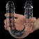 Прозрачный двусторонний фаллоимитатор Flawless Clear Double Dildo - 30 см. - Lovetoy купить с доставкой в интернет-магазине Orgasmix в Якутске Прозрачный двусторонний фаллоимитатор Flawless Clear Double Dildo - 30 см. - Lovetoy