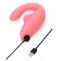Розовый вибромассажер для двойной стимуляции Womanizer Blend - Womanizer купить в Якутске с доставкой в Orgasmix.ru Розовый вибромассажер для двойной стимуляции Womanizer Blend - Womanizer