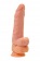 Телесная удлиняющая фаллическая насадка - 16 см. - ToyFa - в Якутске купить с доставкой