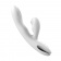 Белый вибратор-кролик Eria с вакуумной стимуляцией, функцией tapping и нагревом - 21,5 см. - BeYourLover купить в Якутске с доставкой в Orgasmix.ru Белый вибратор-кролик Eria с вакуумной стимуляцией, функцией tapping и нагревом - 21,5 см. - BeYourLover