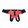 Красные трусики со штырьком для насадки - БДСМ Арсенал - купить с доставкой в Якутске