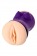 Двухсторонний мастурбатор JOS YARA в фиолетовой колбе - JOS - в Якутске купить с доставкой Двухсторонний мастурбатор JOS YARA в фиолетовой колбе - JOS - в Якутске купить с доставкой